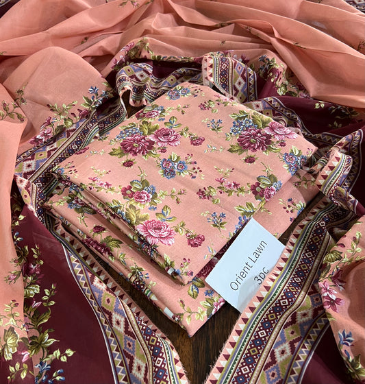 Orient Lawn 3pc
