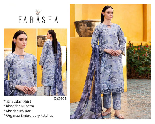 Farasha Khaddar 3pc