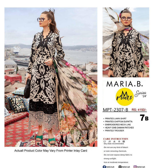 Maria B Lawn 3pc