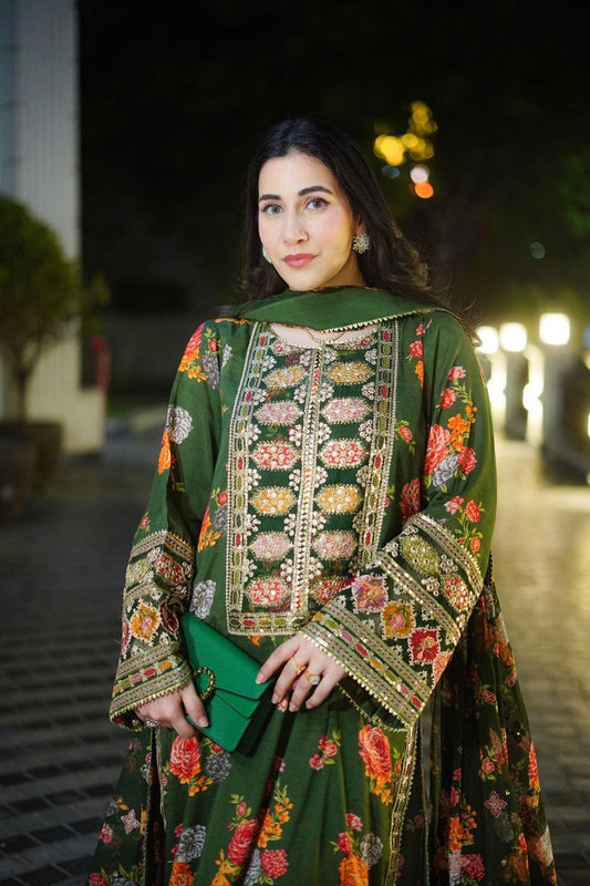 Aneela’s 3pc Silk