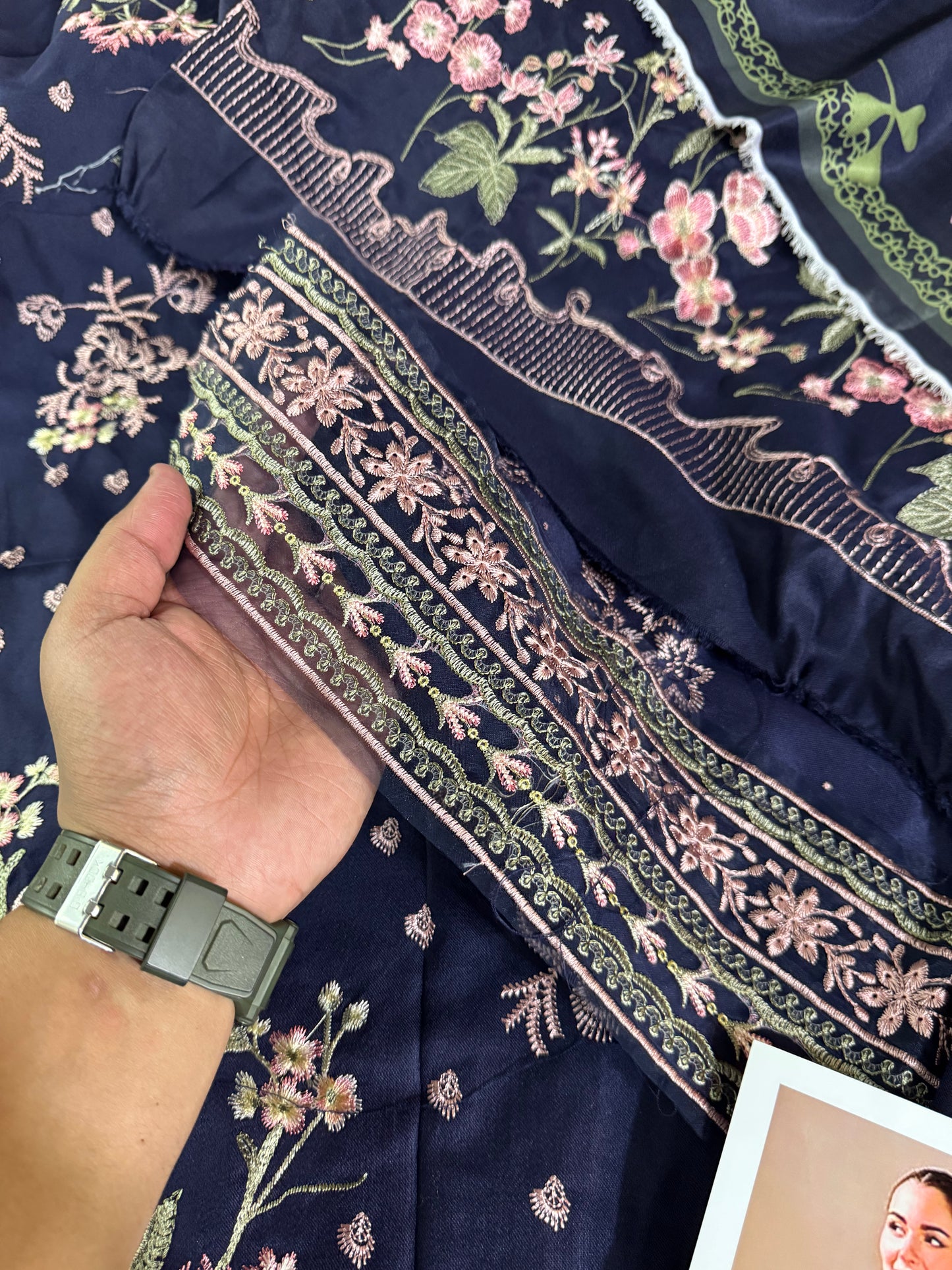 Khaadi Dhanak Marina 3pc