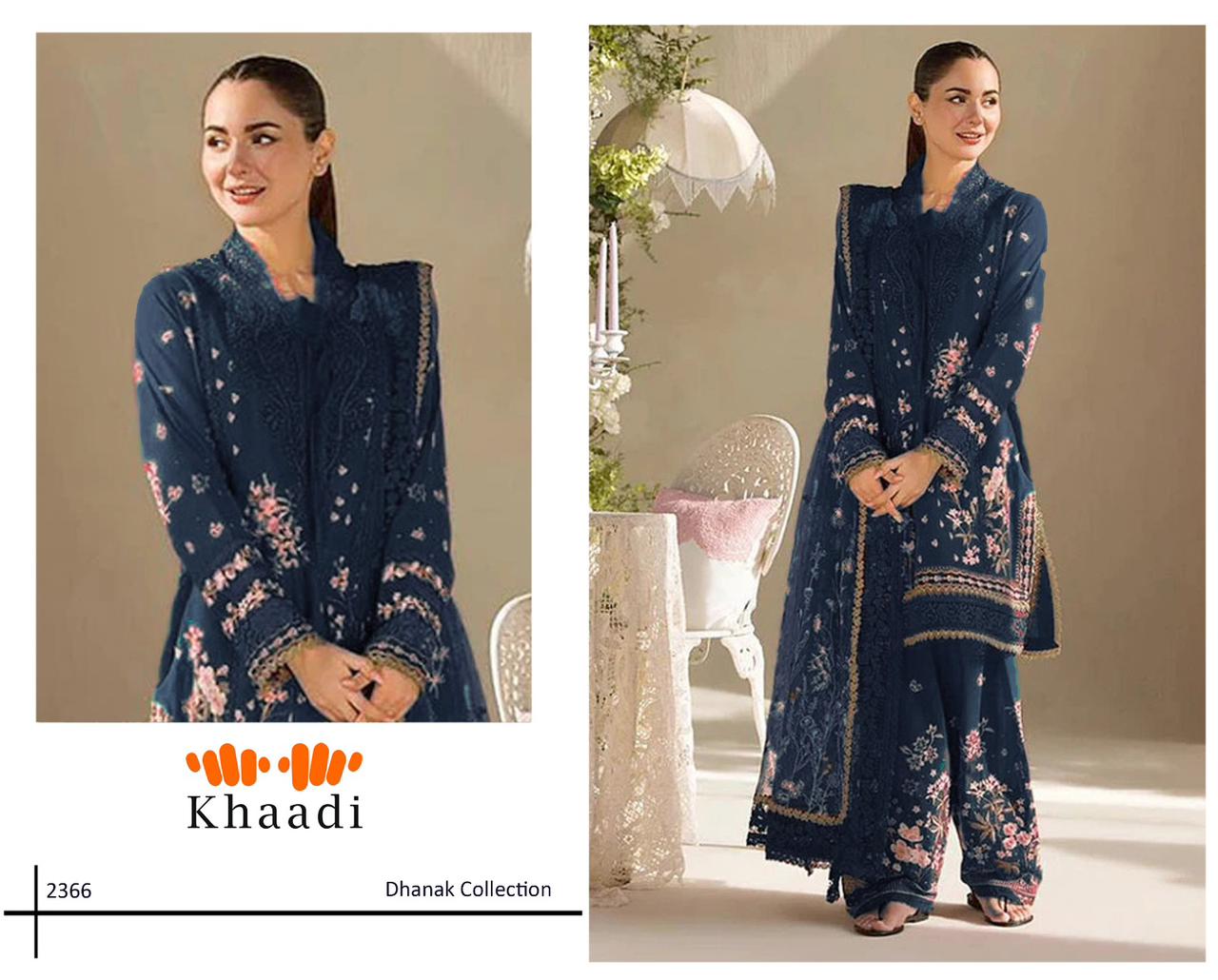 Khaadi Dhanak Marina 3pc