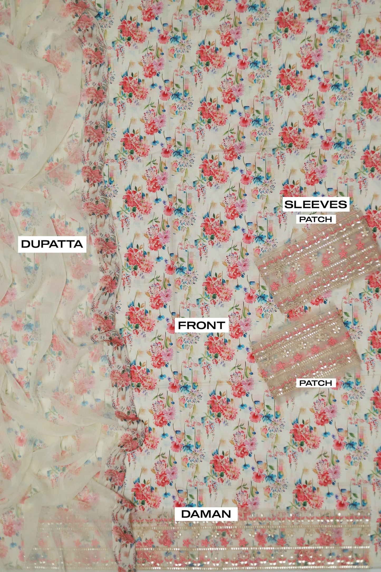 Maria B Lawn 3pc