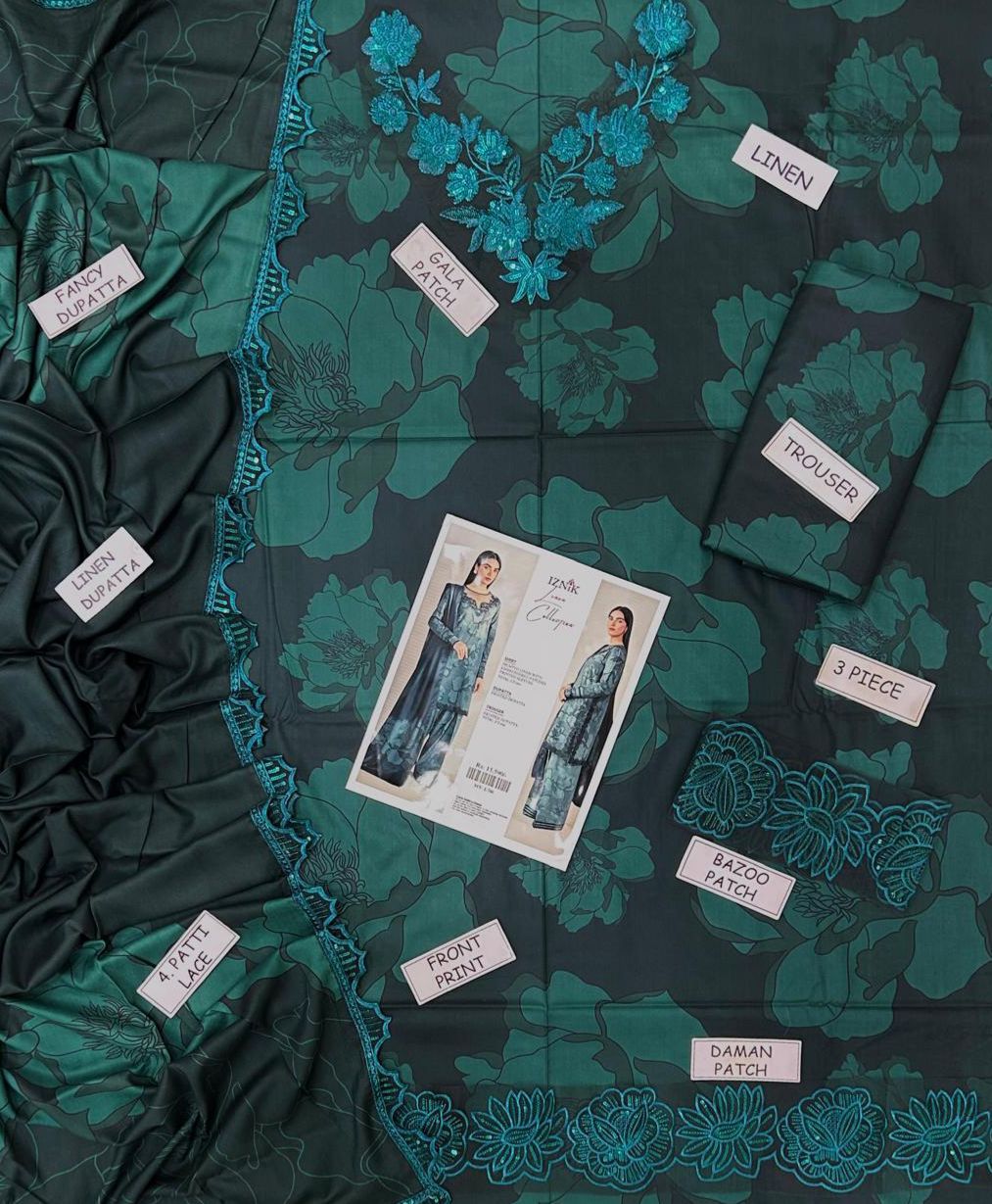 Iznik Linen 3pc