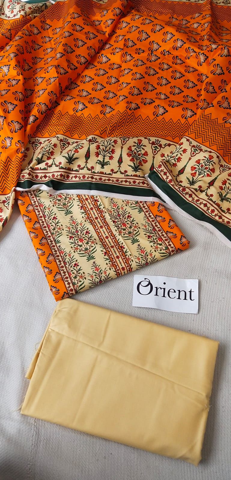 ORIENT LINEN 3Pc