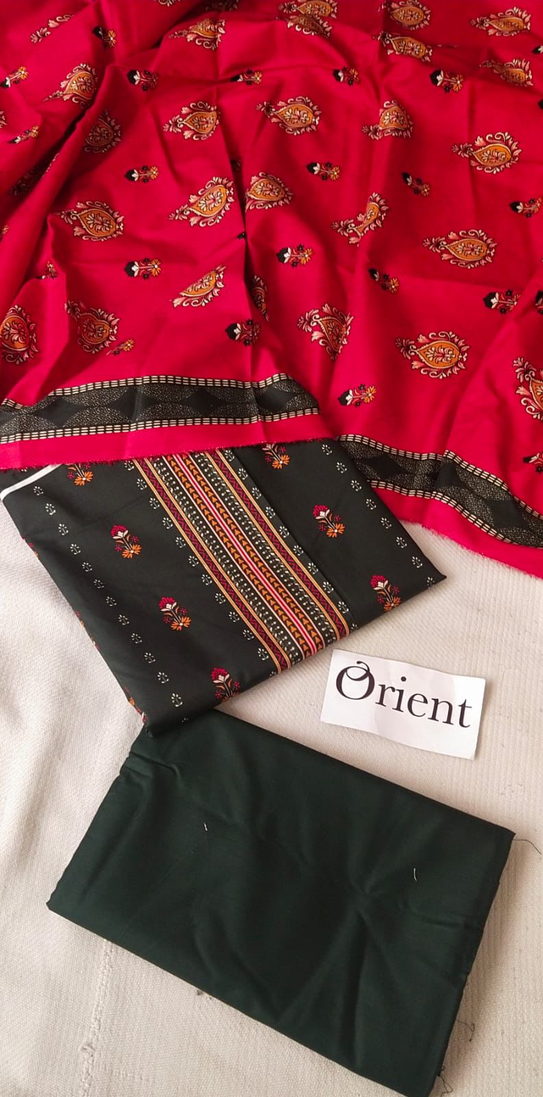 ORIENT LINEN 3Pc