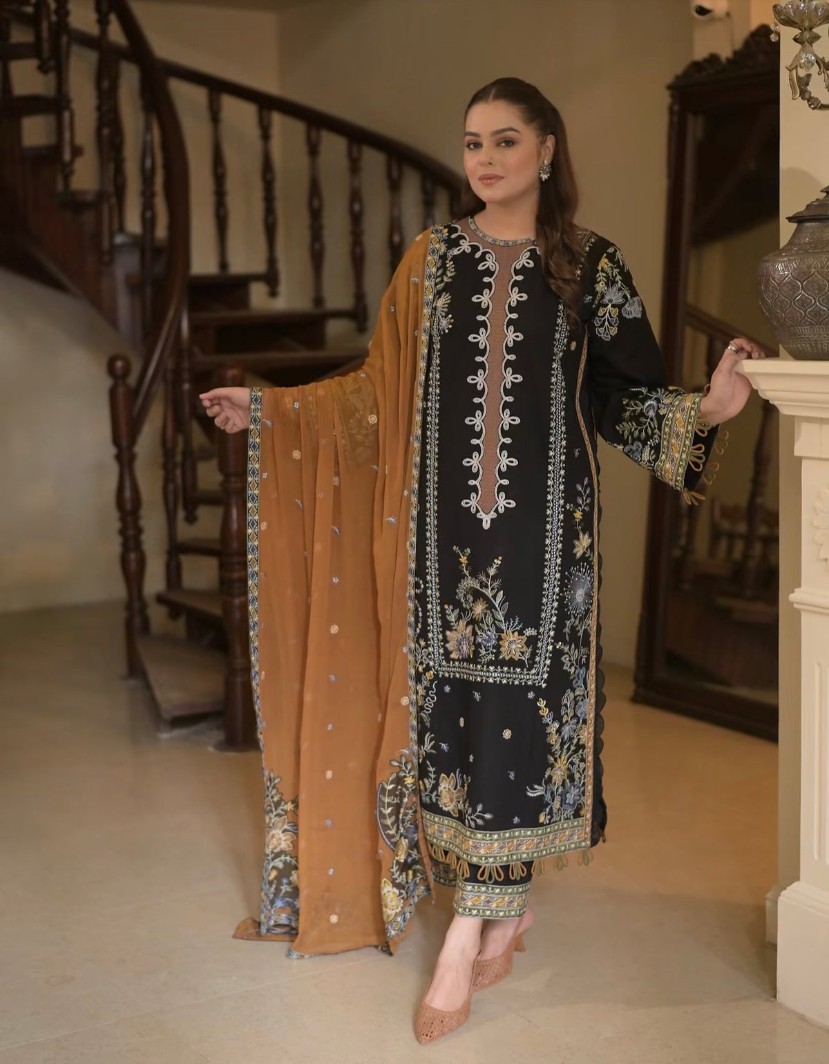 Aneela’s Dhanak 3pc ( 5233 )