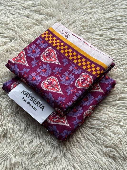 Kayseria Khaddar 2pc
