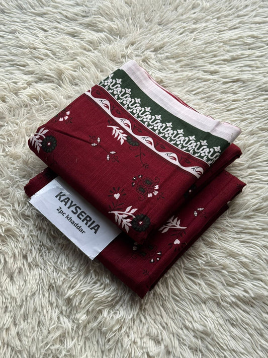 Kayseria Khaddar 2pc