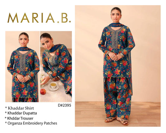 Maria B Khaddar 3pc