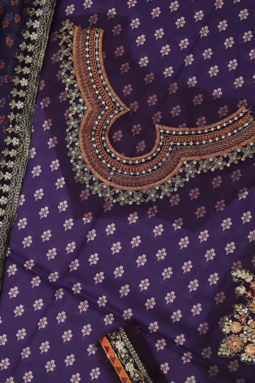 Maria B Lawn 3pc ( D 5002 )