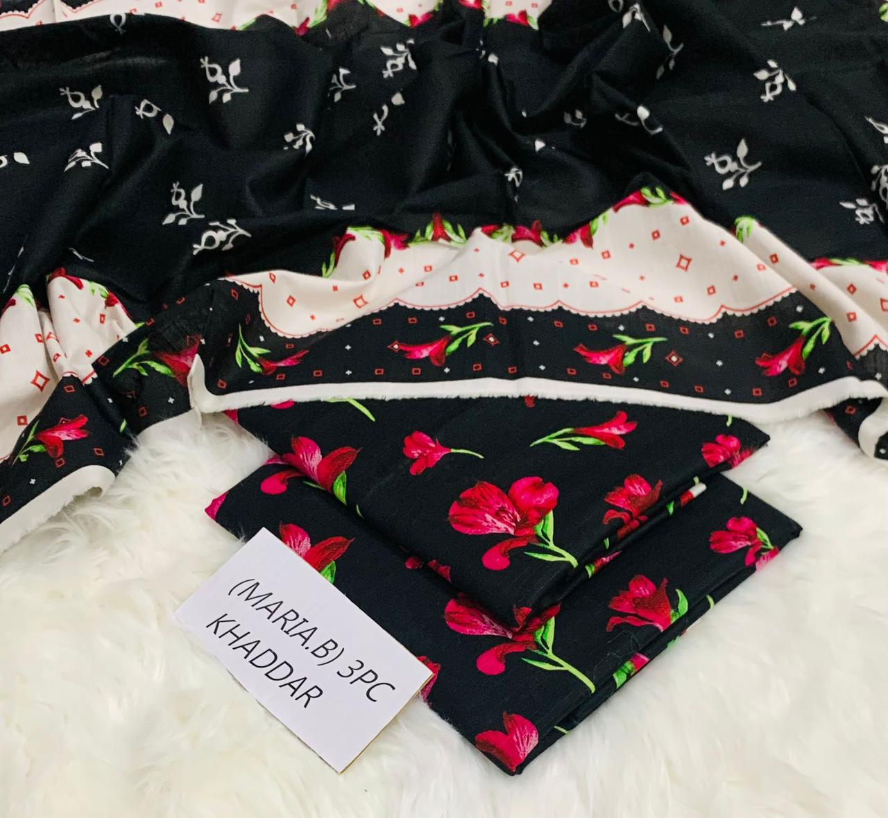 Maria B Khaddar 3pc