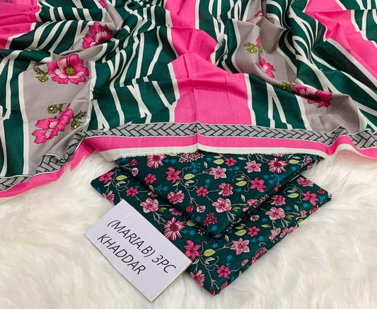 Maria B Khaddar 3pc