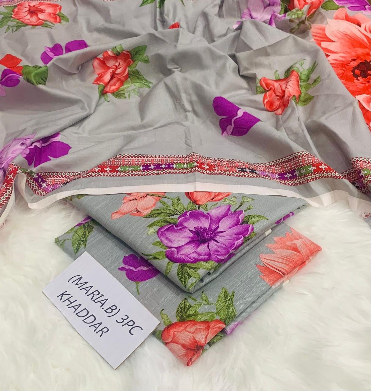 Maria B Khaddar 3pc
