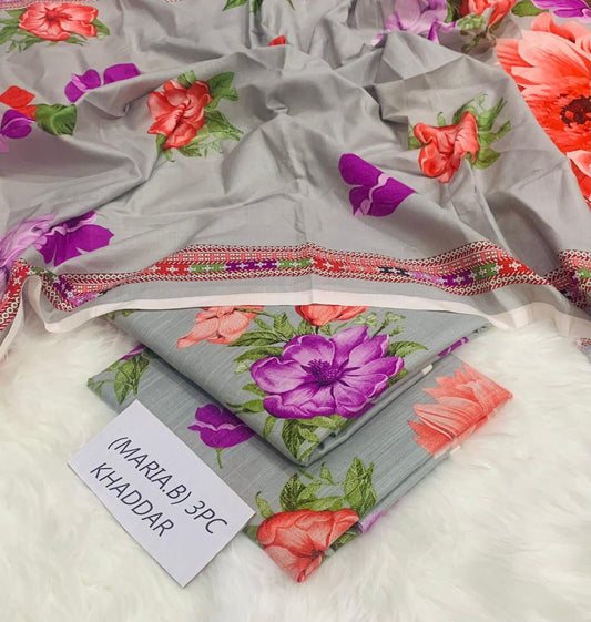 Maria B Khaddar 3pc