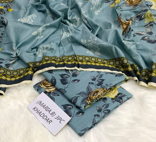 Maria B khaddar 3pc