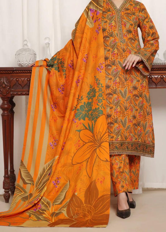 NISHA BY NISHAT Khaddar 3pc 518