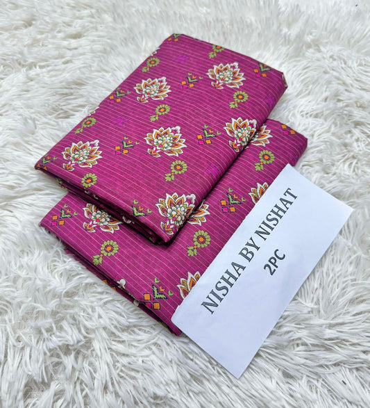 Nisha by Nishat Lawn 2pc