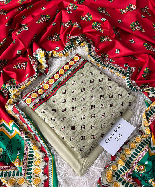 Orient Linen 3pc