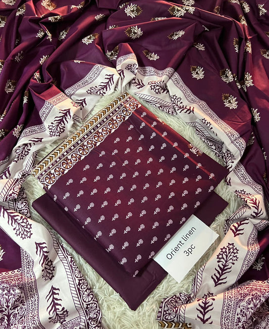 Orient Linen 3pc