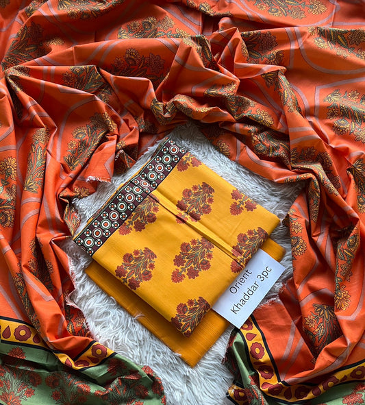 Orient khaddar 3pc