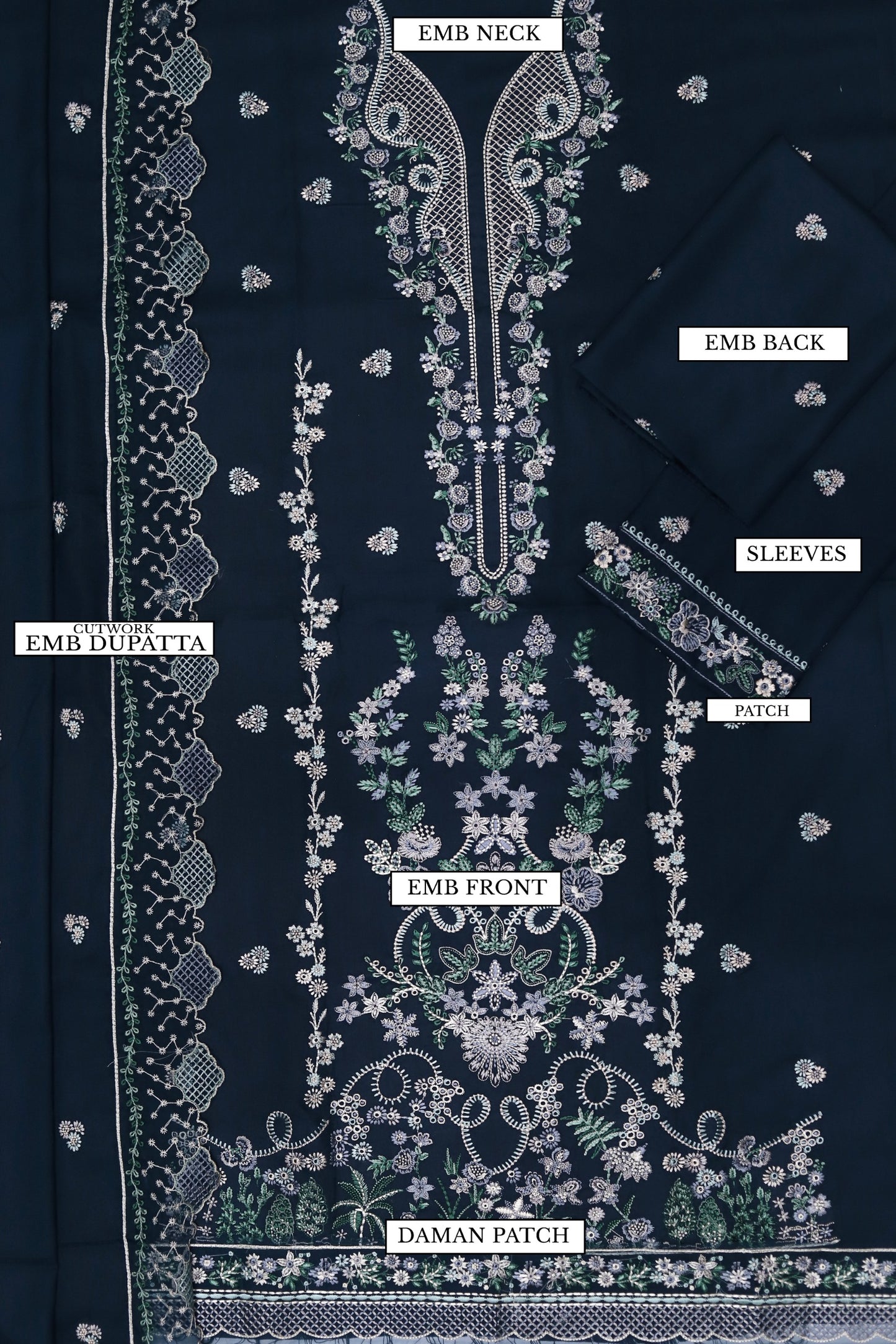 Republic Women’s Wear Dhanak 3pc