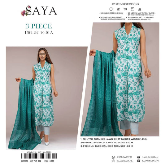 SAYA LAWN 3pc