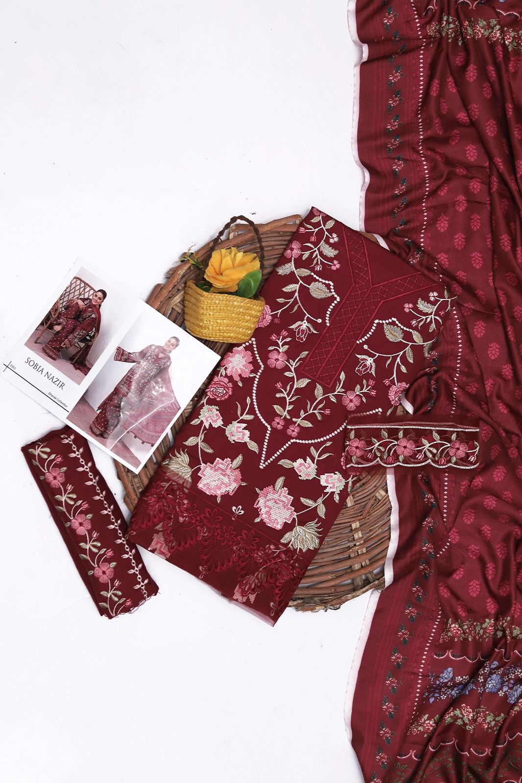 Sobia Nazir Dhanak 3pc