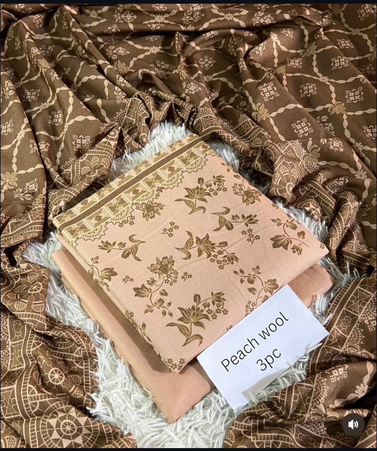 Orient Dhanak peach 3pcs