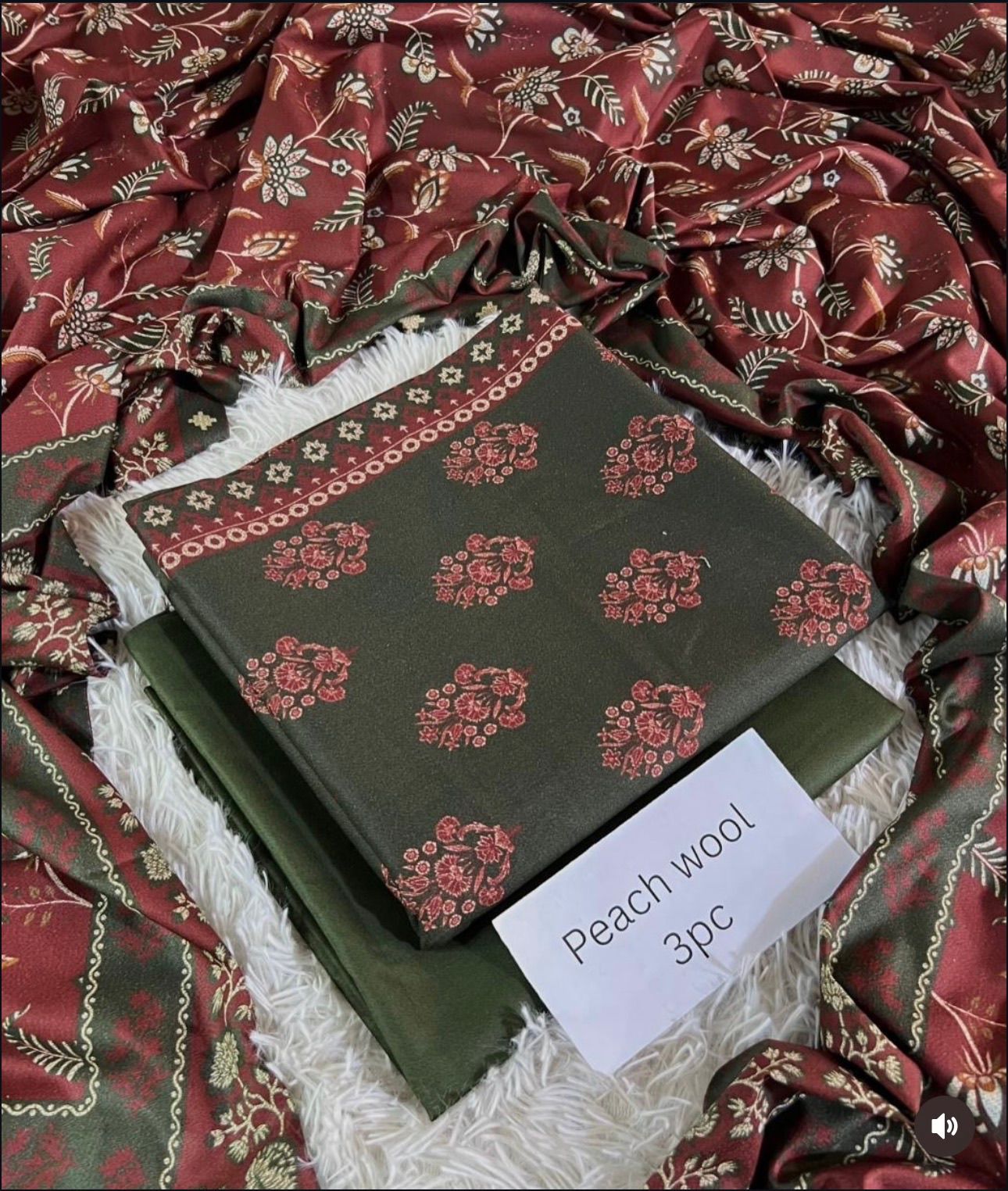 Orient Dhanak peach 3pcs