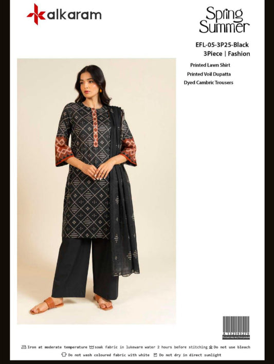 Alkaram Lawn 3pc