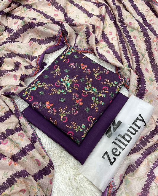 Zellbury Khaddar 3pcs