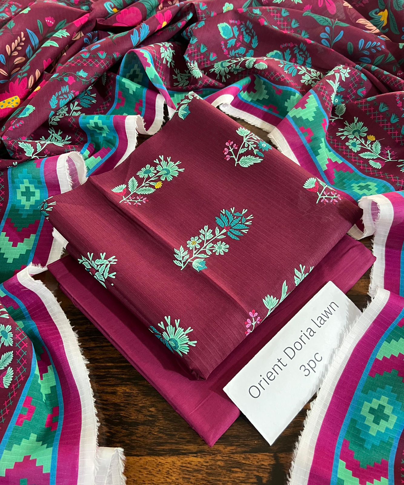 Orient ( Doria  Lawn 3pc )