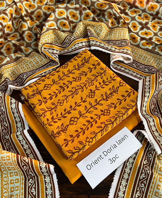 Orient ( Doria  Lawn 3pc )