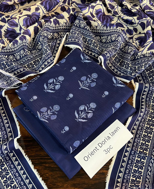 Orient ( Doria  Lawn 3pc )