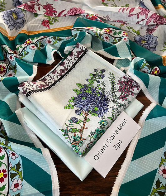 Orient ( Doria  Lawn 3pc )