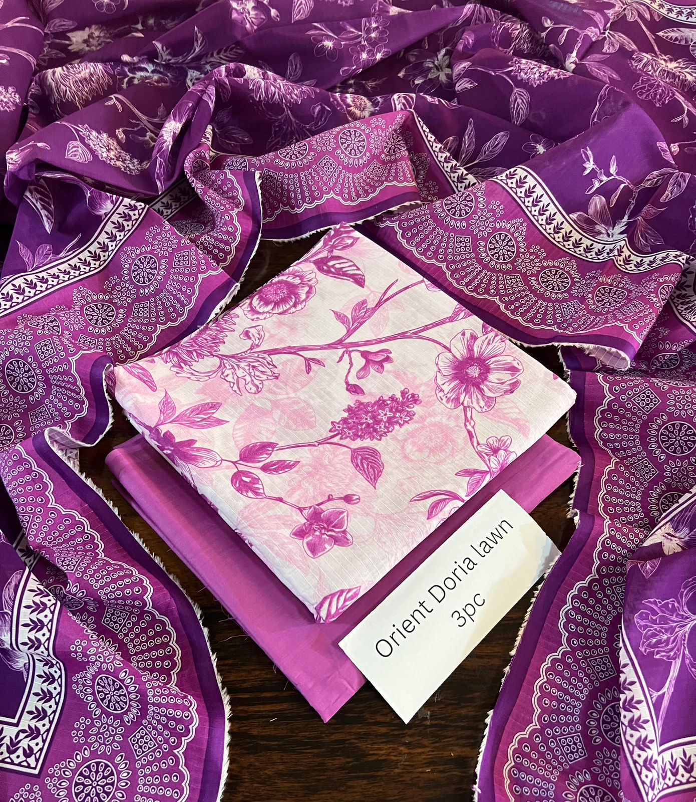 Orient ( Doria  Lawn 3pc )
